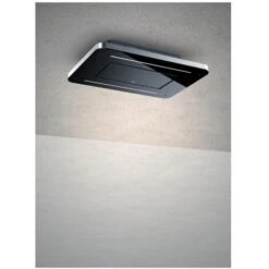 Baraldi 01STVFR090STB90 Cappa Da Soffitto Stivia Free Classe Energetica A 4 Velocita' Comandi Da Remoto Con Telecomando E Smartphone 90 Cm Nero