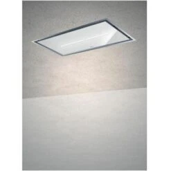 Baraldi 01GEAF120SVWSL80 Cappa Da Soffitto Gea Flat 4 Velocita' Comandi Da Remoto Con Telecomando Aspirante E Filtrante 120 Cm Inox/Bianco