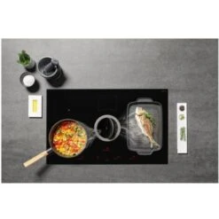 Elica NIKOLATESLA SWITCH BL/A/83 Piano Cottura Aspirante A Induzione Con Cappa Aspirante Integrata 4 Zone 83 Cm Comandi Touch Control 630 M3/h Vetro Nero PRF0146212A -Fornello Italia 50248147 3