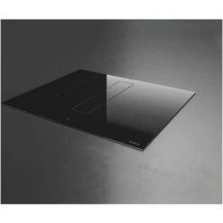 Elica NIKOLATESLA FIT BL/A/60 Piano Cottura Aspirante A Induzione Con Cappa Aspirante Integrata Comandi Touch Control 2 Zone 60 Cm 620 M3/h Vetro Nero PRF0167053
