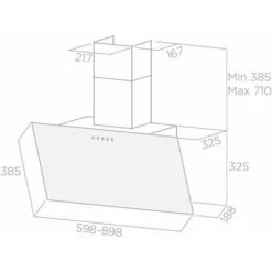 Elica SHIRE BK/A/90 Cappa A Parete Aspirante Comandi Touch Control 90 Cm Classe Energetica A+++ 650 M3/h Vetro Nero PRF0119829A 7 Elica SHIRE BK/A/90 Cappa A Parete Aspirante Comandi Touch Control 90 Cm Classe Energetica A+++ 650 M3/h Vetro Nero PRF0119829A -Fornello Italia 50248325 3
