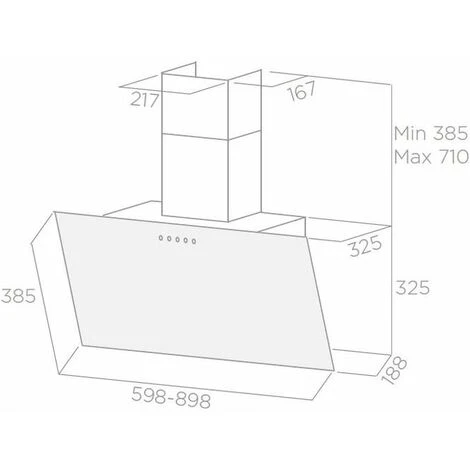 Elica SHIRE BK/A/90 Cappa A Parete Aspirante Comandi Touch Control 90 Cm Classe Energetica A+++ 650 M3/h Vetro Nero PRF0119829A 5 Elica SHIRE BK/A/90 Cappa A Parete Aspirante Comandi Touch Control 90 Cm Classe Energetica A+++ 650 M3/h Vetro Nero PRF0119829A - immagine 3