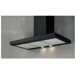 Silverline 3170.6.733.04 Cappa A Parete Aspirante Classe Energetica C 3 Velocità Portata 562m3/h 60cm Nero