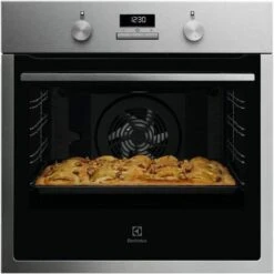 Electrolux KOIGH00X Forno Elettrico Multifunzione Da Incasso InfiSpace Capacita' 72 Litri Classe Energetica A 5 Funzioni 60 Cm Acciaio Inox Antimpronta