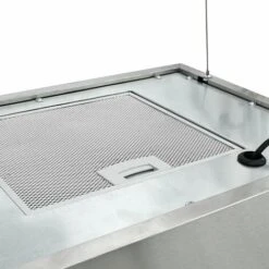 Cappa Da Cucina Ad Isola Sospesa LCD Con Sensore 55 Cm Acciaio -Fornello Italia 51099596 5