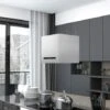 Cappa Da Cucina Ad Isola Sospesa LCD Con Sensore 37 Cm Acciaio -Fornello Italia 51099614 1