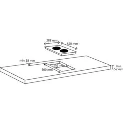 Piano Cottura In Ceramica Con 2 Zone E Controlli Touch 3000 W 11 Piano Cottura In Ceramica Con 2 Zone E Controlli Touch 3000 W -Fornello Italia 51117356 5