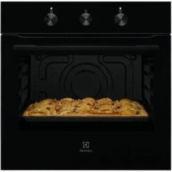 Electrolux KOIHH00K Forno Elettrico Tradizionale Da Incasso InfiSpace Capacita' 72 Litri Classe Energetica A 5 Funzioni 60 Cm Nero