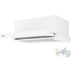 Cappuccio Telescopico Rifinito In Orbegozo Bianco. 1 Motore Da 65 W. Classe Energetica D.