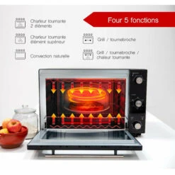 Forno Multifunzione 48L 1800W ARIZONA -Fornello Italia 53284555 4