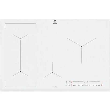 Electrolux EIL83443BW Serie 600 Bridge Piano Cottura A Induzione 4 Zone 80 Cm Comandi Slider Touch Bianco 3 Electrolux EIL83443BW Serie 600 Bridge Piano Cottura A Induzione 4 Zone 80 Cm Comandi Slider Touch Bianco