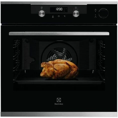 Electrolux KOCDH70X Serie 700 Forno Elettrico Multifunzione A Vapore Capacita' 72 Litri Classe Energetica A+ 10 Programmi 60 Cm Nero/Acciaio Inossidabile 3 Electrolux KOCDH70X Serie 700 Forno Elettrico Multifunzione A Vapore Capacita' 72 Litri Classe Energetica A+ 10 Programmi 60 Cm Nero/Acciaio Inossidabile