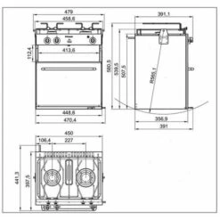Cucina Dometic Sunlight 2 Fuochi -Fornello Italia 55923432 4
