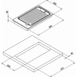 Piano Barbeque El Pb1327 500X300 -Fornello Italia 55923468 3