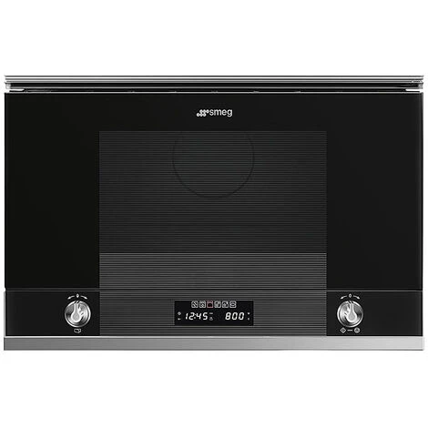 Smeg Microonde Linea MP122N1 Nero 3 Smeg Microonde Linea MP122N1 Nero