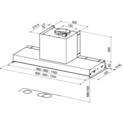 Faber Cappa Cucina In-Nova Smart Incasso 90 Cm Acciaio Inox -Fornello Italia 55953918 3