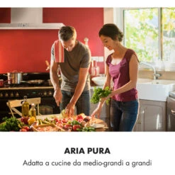 Klarstein Limelight Cappa Aspirante A Parete 90cm 600m³/h Acciaio Inox -Fornello Italia 56582059 4