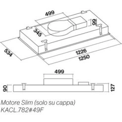 Falmec Cappa Cucina Design Skema Soffitto 120 Cm Acciaio Inox 7 Falmec Cappa Cucina Design Skema Soffitto 120 Cm Acciaio Inox -Fornello Italia 58181174 3
