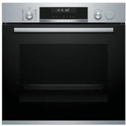 Bosch HRA5380S1 Serie 6 Forno Elettrico Da Incasso A Vapore Capacita' 71 Litri Classe Energetica A 30 Programmi Aria Calda 3D 56 Cm Acciaio Inossidabile