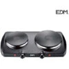 Fornello Elettrico Nero 1400w 2 Fuochi Ce/a13 46,5x26x8,5cm Edm -Fornello Italia 59413904 1