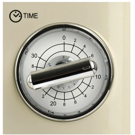 Girmi FM2105 Design Vintage Forno A Microonde Con Grill Capacità 20 Litri Potenza 700+800W 3 Modalità Di Cottura Crema 6 Girmi FM2105 Design Vintage Forno A Microonde Con Grill Capacità 20 Litri Potenza 700+800W 3 Modalità Di Cottura Crema - immagine 4