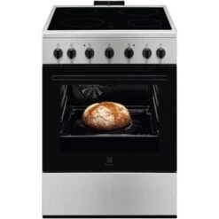 Electrolux LKR620002X Cucina Elettrica Con Piano In Vetroceramica 4 Zone Forno Elettrico Multifunzione Classe Energetica A 60x60 Cm Acciaio Inox -Fornello Italia 59676494 3