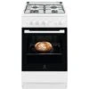 Electrolux LKK500000W Cucina A Gas Con Forno Elettrico 4 Fuochi Classe Energetica A 60x60 Cm Bianco -Fornello Italia 59676501 1