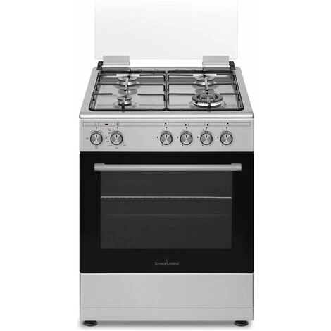 Schaub Lorenz SS461GEX Cucina 60x60cm Con Forno A Gas Inox 3 Schaub Lorenz SS461GEX Cucina 60x60cm Con Forno A Gas Inox