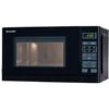 Sharp R-242 BKW Forno A Microonde Capacità 20 Litri Potenza 800W 8 Programmi Automatici 11 Livelli Di Potenza Nero -Fornello Italia 59677256 1