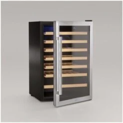 Les Petits Champs CAVC48 Cantinetta Vino A Libera Installazione 48 Bottiglie Classe Energetica G Con Compressore Una Zona 4-18C 83,4 Cm Acciaio -Fornello Italia 59677418 4