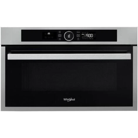 Whirlpool AMW 731 IX Forno A Microonde Da Incasso Con Grill Capacita' 31 Litri Potenza 1000 W Funzione DualCrisp Jet DeFrost Display Digitale Acciaio Inox 3 Whirlpool AMW 731 IX Forno A Microonde Da Incasso Con Grill Capacita' 31 Litri Potenza 1000 W Funzione DualCrisp Jet DeFrost Display Digitale Acciaio Inox