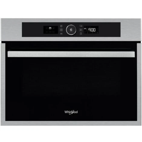 Whirlpool AMW 9607/IX Forno A Microonde Combinato Da Incasso Capacita' 40 Litri Potenza 900 W Funzione DualCrisp Jet Start ForcedAir Jet DeFrost Display Digitale Acciaio Inox 3 Whirlpool AMW 9607/IX Forno A Microonde Combinato Da Incasso Capacita' 40 Litri Potenza 900 W Funzione DualCrisp Jet Start ForcedAir Jet DeFrost Display Digitale Acciaio Inox