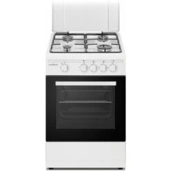 Schaub-Lorenz SS450GW Cucina A Gas 4 Fuochi 50x50cm Con Forno A Gas Bianco