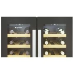 Candy CCVB 60D/1 Cantinetta Vino 38 Bottiglie Classe Energetica G Ripiani In Legno Illuminazione A Led Controllo Digitale 81 Cm Nero -Fornello Italia 60620419 3