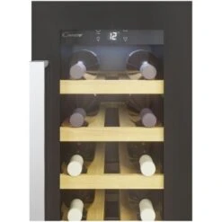 Candy CCVB 30/1 DiVino Cantinetta Vino 20 Bottiglie Classe Energetica F 6 Ripiani In Legno 81 Cm Nero -Fornello Italia 60620897 4