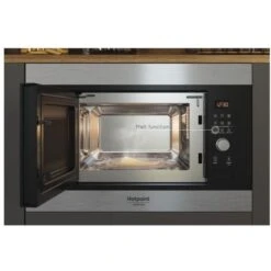 Hotpoint MF20G IX HA Microonde Con Grill Capacità 20 Litri Potenza 800W Apertura Con Pulsante A Bandiera Auto Cook Scongelamento Nero/Acciaio Inox -Fornello Italia 60625235 4
