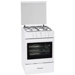 Bompani BO710XG/N Cucina 55x55cm Con Piano Gas Forno Gas E Grill Elettrico Bianco