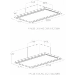 Elica PRF0173443A Cappa A Soffitto Classe Energetica A 3 Velocità + 2 Intensive Hilight -X H16 BL MAT/A/100 Aspirante Portata 720 Mⁿ/h Nero Effetto Soft Touch 8 Elica PRF0173443A Cappa A Soffitto Classe Energetica A 3 Velocità + 2 Intensive Hilight -X H16 BL MAT/A/100 Aspirante Portata 720 Mⁿ/h Nero Effetto Soft Touch -Fornello Italia 60626371 3