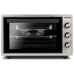 G3Ferrari G10152 Rosto'37 Forno Elettrico Multifunzione Ventilato Libera Installazione Capacità 37 Litri 5 Programmi 51,7 Cm Nero / Grigio 8 G3Ferrari G10152 Rosto'37 Forno Elettrico Multifunzione Ventilato Libera Installazione Capacità 37 Litri 5 Programmi 51,7 Cm Nero / Grigio -Fornello Italia 60627221 2