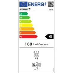 Cantinetta Per La Conservazione Del Vino- 48 Bottiglie - Termostato Regolabile 9 Cantinetta Per La Conservazione Del Vino- 48 Bottiglie - Termostato Regolabile -Fornello Italia 61562228 4