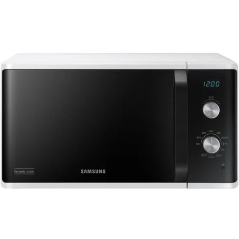 Samsung MG23K3614AW Microonde Grill Capacita' 23 Litri Potenza 800 W Dual Dial Sistema TDS Bianco 3 Samsung MG23K3614AW Microonde Grill Capacita' 23 Litri Potenza 800 W Dual Dial Sistema TDS Bianco