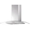 Cappa A Isola Decorativa 90cm 416m3/h Acciaio Inox/vetro - Ahi981ix - Airlux -Fornello Italia 62933975 1