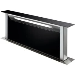 Cappa Da Lavoro 90cm 503m³/h Vetro Nero/acciaio Inox - Dhd7961b - De Dietrich