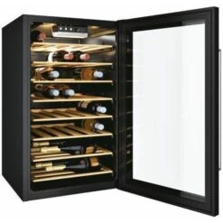 Candy CWC 154 EEL/N Vino Cantina 41 Bottiglie Classe Energetica G (A) 6 Ripiani In Legno + 1 Wine Rack Wifi 85 Cm Nero -Fornello Italia 64155935 4