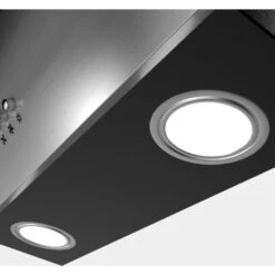 CIARRA Cappa Ad Angolo 60cm Con Aspirazione A 3 Velocità 736CBK60 - Nero Silenziosa E Facile Da Pulire -Fornello Italia 64996430 5