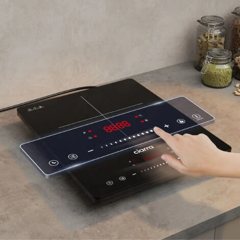 CIARRA Piano Cottura A Induzione 16 Amp Plug 2000W With Controllo Touch 5 CIARRA Piano Cottura A Induzione 16 Amp Plug 2000W With Controllo Touch - immagine 3