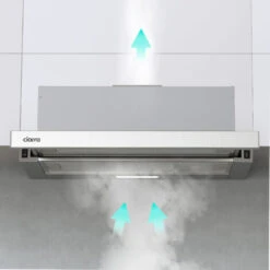 Cappa Telescopica Sottopensile Ciarra 60 Cm Con 2 Velocità - Design Scorrevole In Acciaio Inox 9 Cappa Telescopica Sottopensile Ciarra 60 Cm Con 2 Velocità - Design Scorrevole In Acciaio Inox -Fornello Italia 64996457 3
