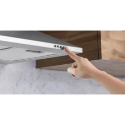 CIARRA Cappa A Parete Piramide 60cm 201SS60 - Acciaio Inox: 350m³/h Estrazione, 3 Livelli Di Potenza, Filtro A Carbone E Grasso -Fornello Italia 64996459 4