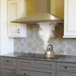 CIARRA Cappa A Parete Piramide 201SS90 Da 90cm - 350m³/h Di Aspirazione 3 Velocità Regolabili Silenziosa -Fornello Italia 64996476 3