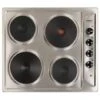 Piano Di Cottura Elettrico, 4 Fuochi, Acciaio Inox, 580x510 Mm Frionor 2 Piano Di Cottura Elettrico, 4 Fuochi, Acciaio Inox, 580x510 Mm Frionor -Fornello Italia 66401630 1